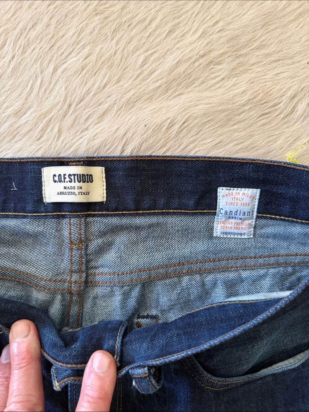 Straight Fit Men's Dark Indigo Jeans